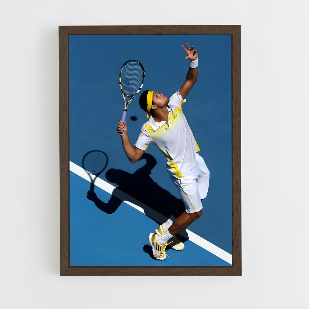 Poster tsonga Célébration – affiche Tennis (vue 5)